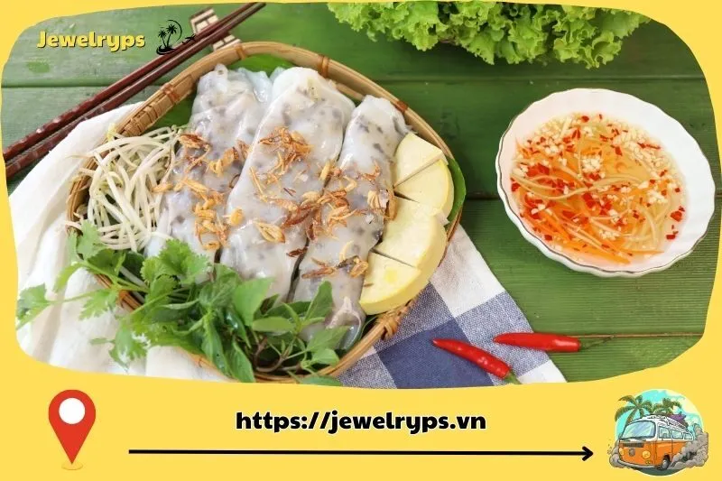 Bánh cuốn nóng Diệu